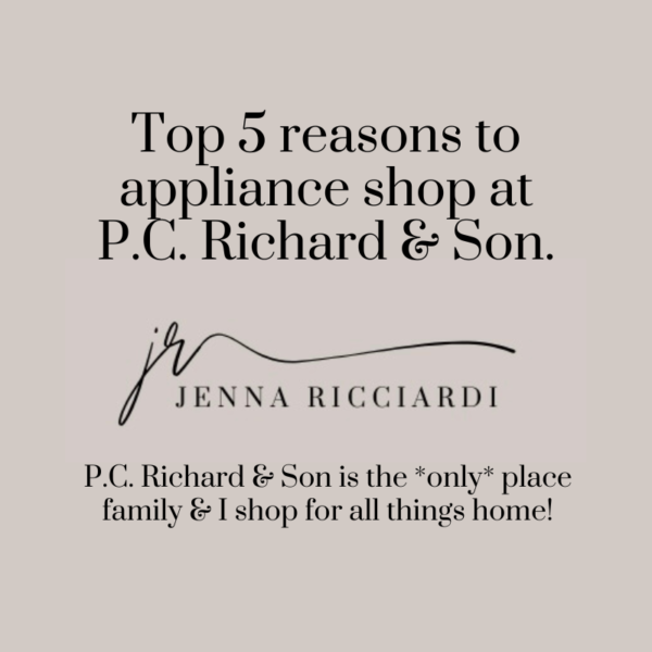 Top 5 Reasons to Appliance Shop at P.C. Richard & Son.